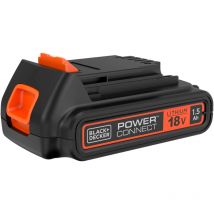 Ryobi - Batterie 18V pour les outils de jardinage noir + Decker
