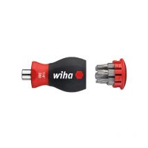 Destornillador con cargador magnético torx con 6 bits, Stubby, de 1/4' (33743) - Wiha