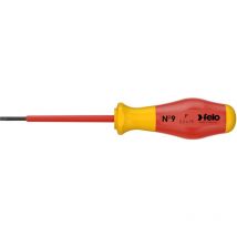 Destornillador aislado Serie No. 9 punta plana sl 2,5 x 0,4 Felo 91302590