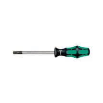 Wera - Destornillador torx con escariado, dimensiones : t 20, Largo de la hoja 300 mm, Largo total 398 mm, ø de la hoja : 4,5 mm