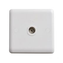 Deta - Vimark VC1264 Single Isolated Co-Axial Outlet DETVC1264