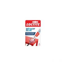 Loctite - Détach'Glue, dissolvant à colle qui enlève taches et résidus de colle cyanoacrylate, gel transparent multi-usages et qui ne coule pas, tube