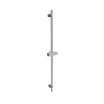 Detbom - Barra Doccia 90cm Barra Doccia con Supporto Doccetta Set Doccia Acciaio Inossidabile Cromo Universale