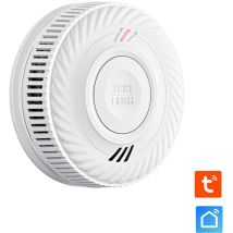 KYF - Détecteur de fumée ce Pile 10 ans scellée connecté Wifi