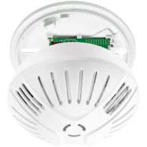 Flammex - Détecteur De Fumée Sans Fil 4269, 9 V, Blanc