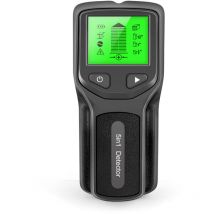 Lifcausal - Détecteur de goujons mural 5 en 1 HLW330, détecteur mural multifonction professionnel portable numérique, câbles sous tension, tuyaux