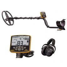 Garrett - Détecteur de métaux Apex disque Raider dd 22 x 28 cm + casque MS-3 Z-Lynk