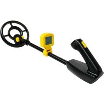 Durficst - Détecteur de métaux pour enfants MD-1014 avec écran lcd, détecteur de métaux portable réglable de 24,5 à 35,4 pouces pour enfants,