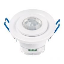 Dhome - Détecteur de mouvement encastré Infrarouge - 360° - Max. 400 w led