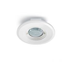 Esylux - détecteur de mouvement détecteur de présence pd flat 360I/8 RW rond blanc flat complet 4015120427930