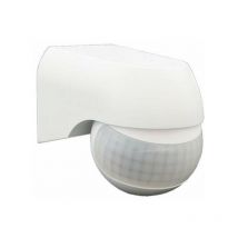 Silumen - Détecteur de Mouvement étanche 180° IP54 jusqu'à 12m - Blanc