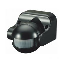 Silamp - Détecteur de Mouvement Infrarouge Noir 180° IP44