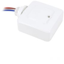 Bemko - Détecteur de mouvement micro-ondes - 1200W - Angle 360° - Blanc - IP20