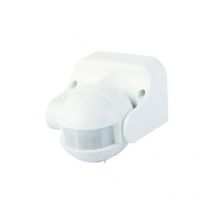 Détecteur de mouvement PIR CP-2B blanc en saillie 180 degrés réglable Eco Light