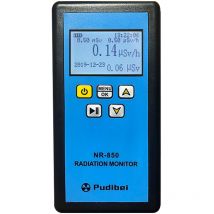 Détecteur de rayonnement nucléaire portable portable Écran LCD Testeur radioactif domestique Compteur Geiger β Y Détection de rayons X Vibrations