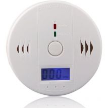 Yzmrbdqc - Détecteur de monoxyde de carbone avec écran lcd et alarme sonore
