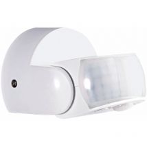 Détecteur de mouvement infrarouge blanc IP65