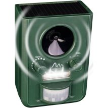 Gardigo - Répulseur Danimaux Type De Fonctions Multiple Fréquence, Éclairage Led, Solaire 1 Pc(s) 60066int