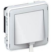 Legrand - Détecteur d'élévation de température Plexo composable IP41 gris et blanc 069594