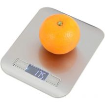 Báscula de cocina digital de 10 kg y 22 lb, báscula de cocina electrónica de acero inoxidable de primera calidad con pantalla lcd para cocinar y