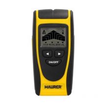 Maurer - detector de materiales en paredes. multifuncional encuentre metales, madera, cables, tuberias. pantalla lcd.