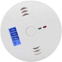 Detector de monóxido de carbono, pantalla digital, detector de CO, detector de humo