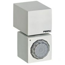 Perry - Detector infrarrojo mural cube IP54 blanco 1SPSP003B