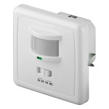 Goobay - 95171 detector de movimiento Sensor infrarrojo pasivo (pir) Alámbrico Pared Blanco