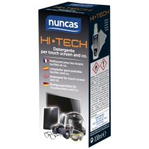 Nuncas – Nettoyant Hi-Tech 100ml – Flacon pompe distributeur – Antistatique, Écrans tactiles, Appareils électroniques