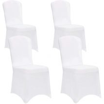 DETEX Chair Covers Set of 4 Stretch Slipcovers for High-Back Dining Chairs OEKO-TEX Certified Washable & Reusable Ideal for Christmas, Weddings,