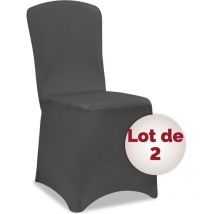 Chair Covers Stretch Slipcovers for High-Back Dining Chairs oeko-tex Certified Washable & Reusable Ideal for Christmas, Weddings, Parties White