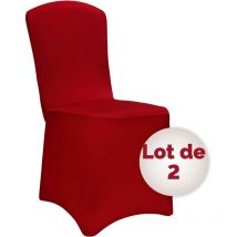 Detex Chair Covers Stretch Slipcovers for High-Back Dining Chairs OEKO-TEX Certified Washable & Reusable Ideal for Christmas, Weddings, Parties