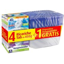 Deumidificatore Air Max Vaschetta – 4 tavolette ricaricabili 450 g – 2 neutre e 2 lavanda