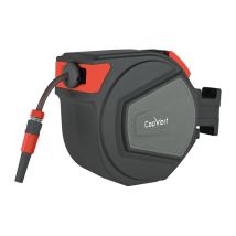 Capvert - Dévidoir Mural Enrouleur Automatique - Tuyau 25 M