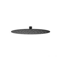 Round Fixed Shower Head 300mm Diameter - Matte Black - Deva