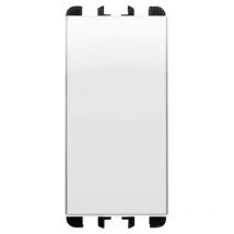 Deviatore unipolare 1P 10A Urmet Simon Nea bianco ghiaccio 10103BG