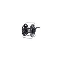 Enrouleur tuyau portable – 50 m – Acier galvanisé – Polypropylène – Jardin piscine
