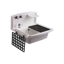 Sanit Evier avec multifonctionnelle ABU 55x45cm environ 12 litres