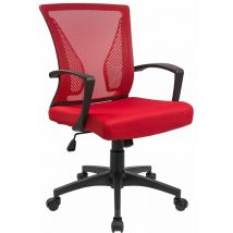 Devoko - Home Office Chair, Ergonomic Executive Chair, 360¡ã Swivel Mesh Chair, Height Adjustable Computer Chair, Grey