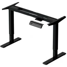 Devoko Rahmen Schreibtisch Höhenverstellbar mit 2 Motoren, Tischrahmen Schreibtisch Sitzen Stehen, Panel mit 3 Memory-Tastaturen, Maximale Belastung: