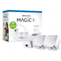 Devolo - Magic 1 8570 Kit WiFi Mini Multiroom (1200 Mbit, G.hn, Powerline + wlan, Mesh), 8570