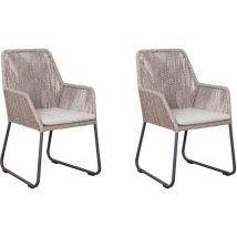 Devries 2x Diningsessel ""adora"" 2 Stück, Größe 64 X 64 X 83 Cm, Beige