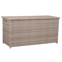 Devries Kissenbox ""montana"" Aluminium-gestell Box Für Kissen Grau 145x58x73 Cm
