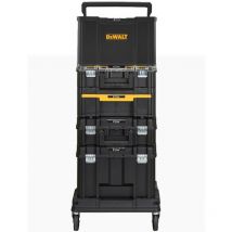Dewalt 5 Piece Tstak Tower - Includes 5 Cases with Tote + Wheeled Cart Trolley