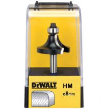 Dewalt Abrundfräser Hm Z2 S8 Mm D22,7 Mm R5 Mm Dt90013-qz