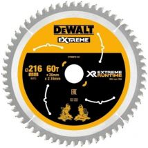 DeWALT Zubehör - Sägeblatt Holz 216x30 mm, 60 Zähne DT99570