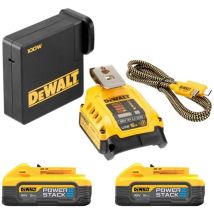 Dewalt - usb-c powerstack Starter Kit 18V 2 x 5.0Ah Li-ion DEWDCB094H2