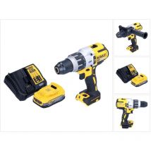 Dcd 996 E1 Perceuse-visseuse à percussion sans fil 18 v 95 Nm Brushless + 1x batterie 1,7 Ah + chargeur - Dewalt