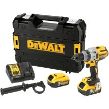 DCD991P2 18V xr Brushless Premium Drill Driver - 2x 5Ah Batteries, Charger & Tstak Case - Dewalt