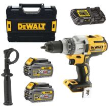 DCD991T2-QW Perceuse sans fil xrp 18V Brushless – 2X6.0Ah Batterie FlexVolt + chargeur en t-stak - Dewalt